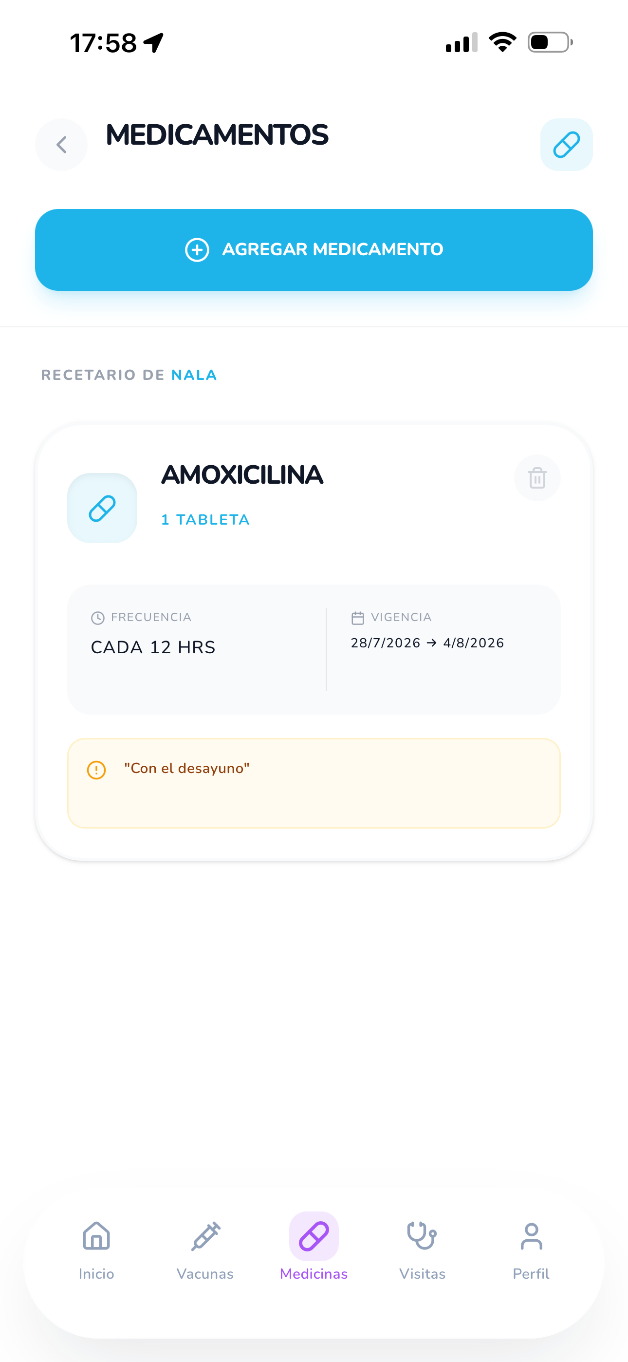 Meds Screen