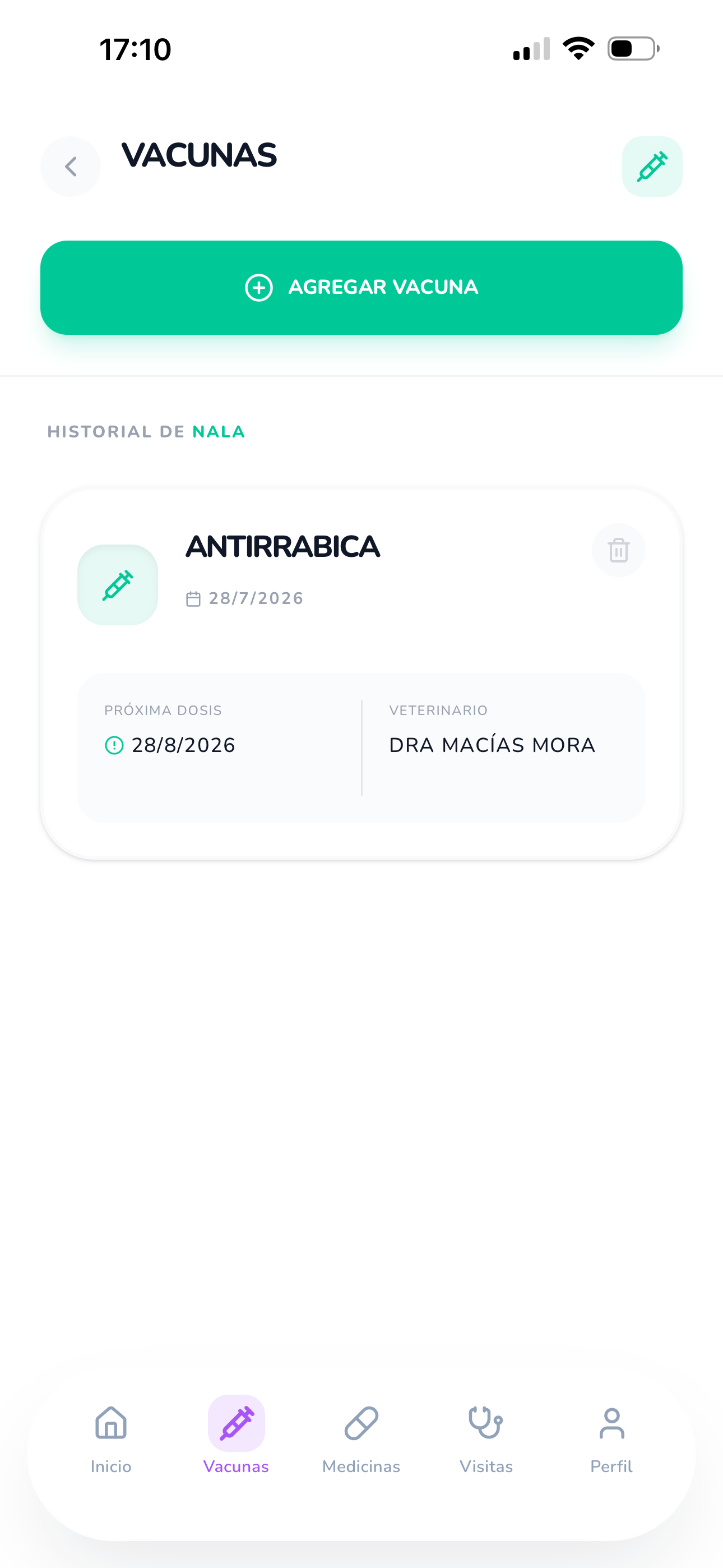 Vaccine Screen